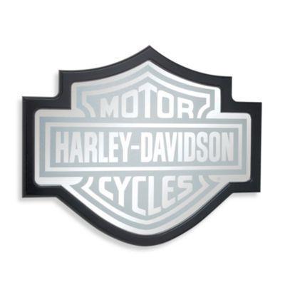 Bedbathandbeyond Logo - Harley-Davidson® Bar and Shield Mirror - BedBathandBeyond.com ...
