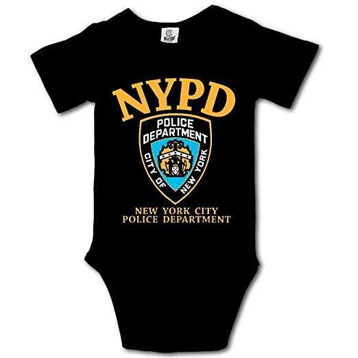 NYPD Logo - Amazon.com: NYPD Logo Babies Girls Clothes Summer Rompers for ...