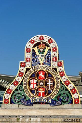 LCDR Logo - The logo of the LCDR from the first Blackfriars Railway Bridge. The ...