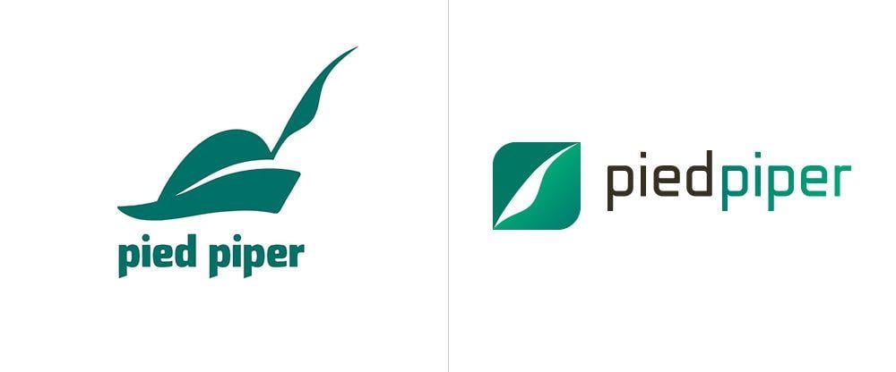 Piper Logo - Brand New: Pied Piper Redesigns, Again