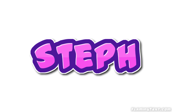 Steph Logo - Steph Logo | Free Name Design Tool from Flaming Text