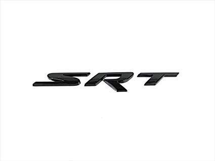 SRT Logo - Amazon.com: 2015 Jeep Grand Cherokee BLACK SRT emblem: Automotive