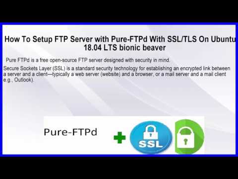 Ftpd Logo - How To Setup Pure-FTPd FTP Service with SSL/TLS on Ubuntu 18.04 ...