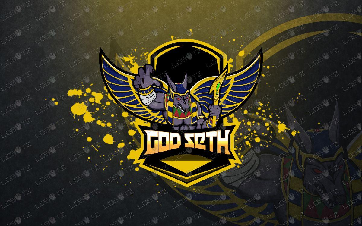 God Logo - Seth God Logo. Seth eSports Logo. God Seth Mascot Logo