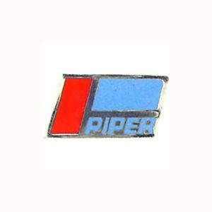 Piper Logo - Piper Logo Airplane Jet 1 in Collectible Lapel Pin