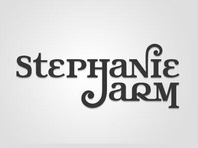 Steph Logo - Logo: Stephanie Jarm by Sarah Pezzullo - Dribbble