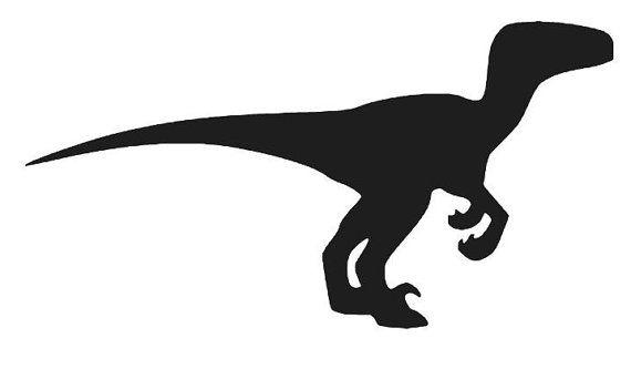 Velociraptor Logo - VELOCIRAPTOR DINOSAUR Logo Vinyl Decal Sticker Laptop Window Car ...