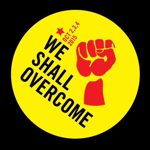 Overcome Logo - Logo and flier downloads. WE SHALL OVERCOME!