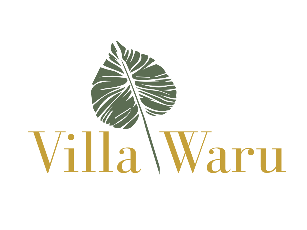 Villa Logo - Villa Waru - Nusa Dua 7 bedroom luxury villa, Bali