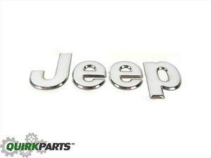 Cherokee Logo - 1997-2005 Jeep Grand Cherokee JEEP LOGO Nameplate Decal Emblem ...