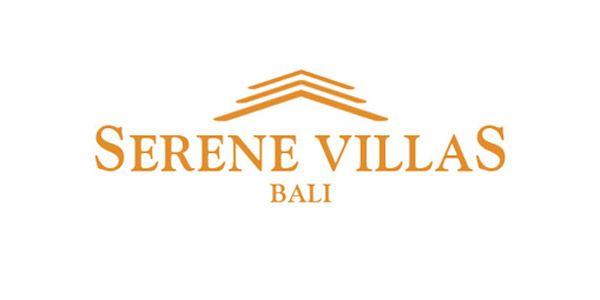 Villa Logo - Serene villas logo design | Bali web design | Bali Logo Design