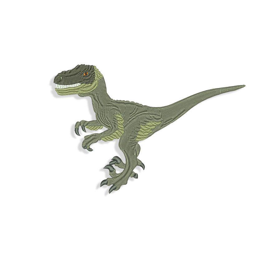 Velociraptor Logo - Velociraptor Embroidery design
