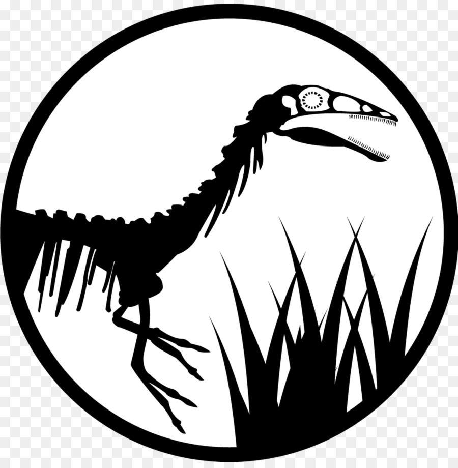 Velociraptor Logo - Compsognathus Velociraptor Line art Logo Jurassic Park