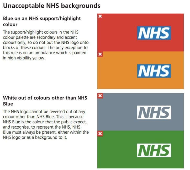 NHS Logo - It's Nice That. New NHS graphic identity guidelines for logo, fonts