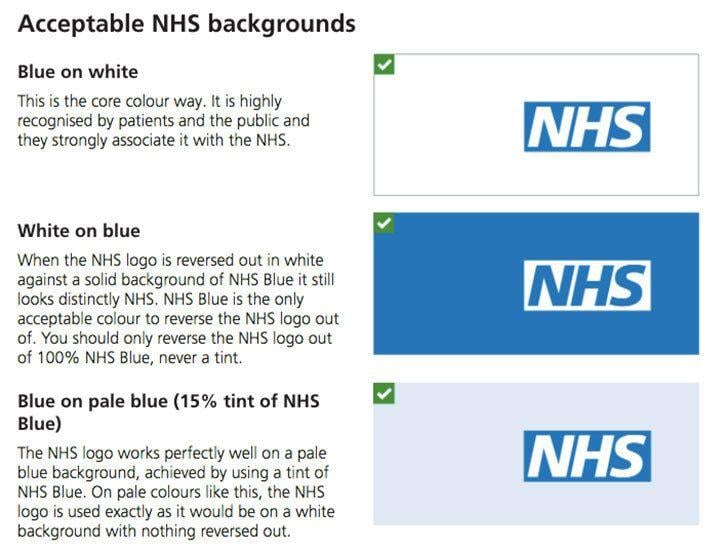 NHS Logo - It's Nice That. New NHS graphic identity guidelines for logo, fonts