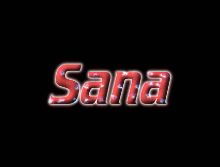 Sana Logo - Sana Logo. Free Name Design Tool from Flaming Text