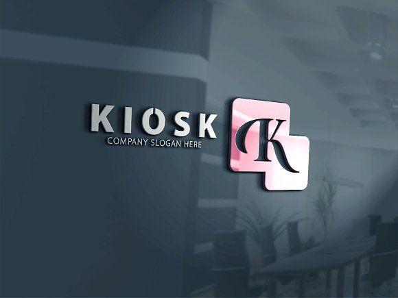 Kiosk Logo - Kiosk - K Letter Logo ~ Logo Templates ~ Creative Market
