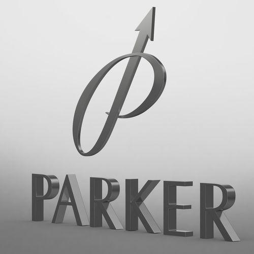 Parker Logo - 3D Parker logo | CGTrader