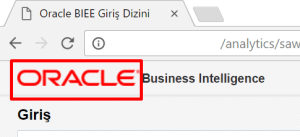 OBIEE Logo - OBIEE 12c Logo Değiştirme/ Custom Logo Ekleme | İş Zekası ve Veri ...