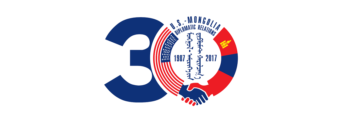 Mongolia Logo - 30th Anniversary of U.S.-Mongolia Diplomatic Relations. U.S