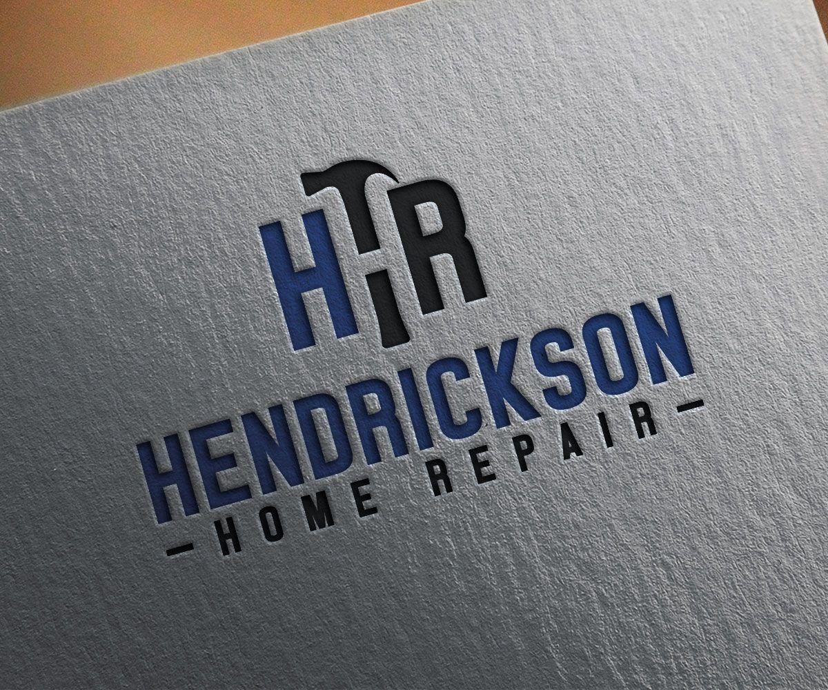 Hendrickson Logo - Hendrickson Home Repair Logo Design Bold, Modern Logo Design