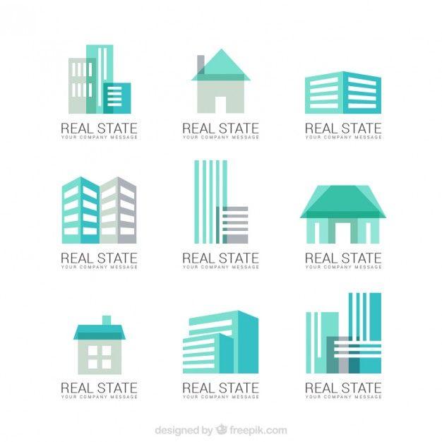 Turquoise Logo - Turquoise real estate logos Vector | Premium Download