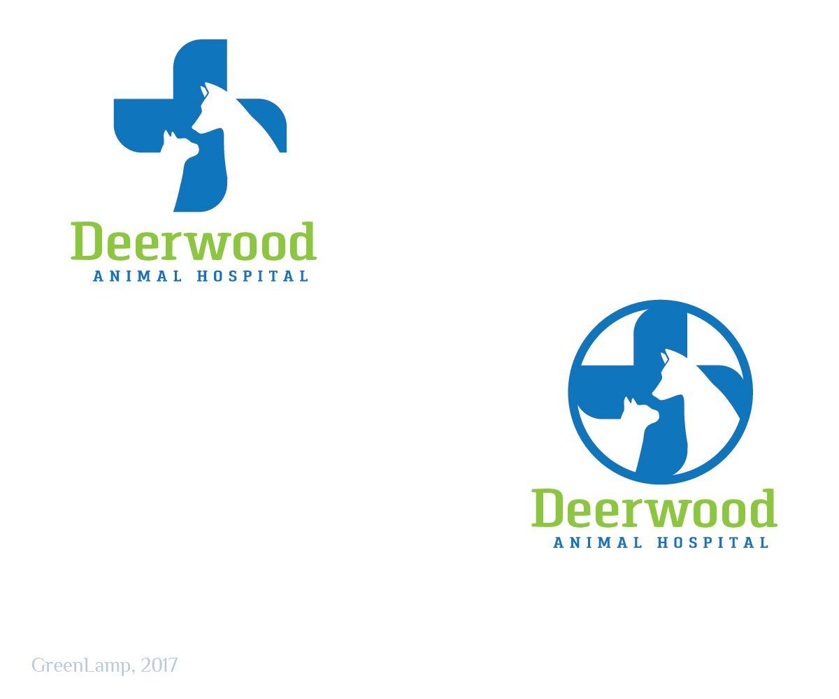 Deerwood Logo - Modern, Colorful, Veterinary Logo Design for Deerwood Animal ...