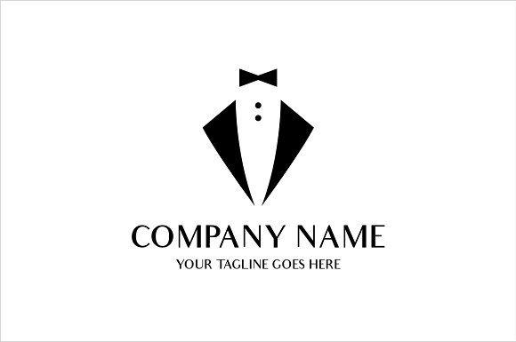 Tuxedo Logo - tuxedo logo Logo Templates Creative Market