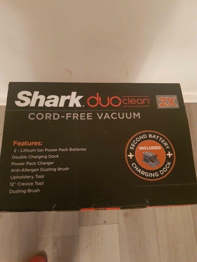 DuoClean Logo - Shark cordless duoclean vacuum | in Hartlepool, County Durham | Gumtree