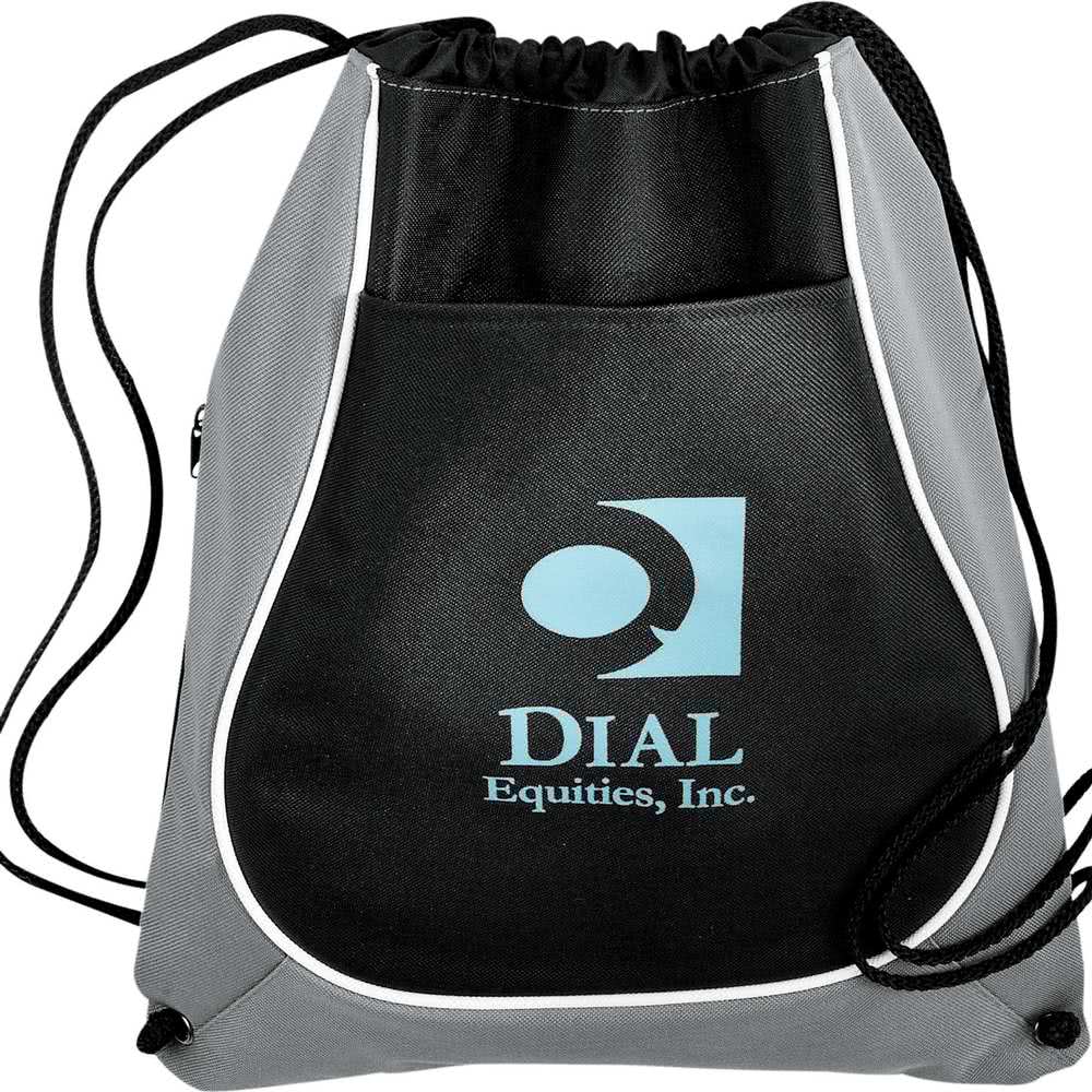 Cinch Logo - Promotional Coil Cinch Totes with Custom Logo for $4.60 Ea.