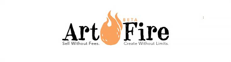 ArtFire Logo - ArtFire.com: An Art Market For Everyone - EmptyEasel.com