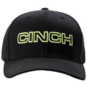 Cinch Logo - MCC0627014 Cinch Logo Flexfit Ball Cap - Black with Neon Green NEW ...