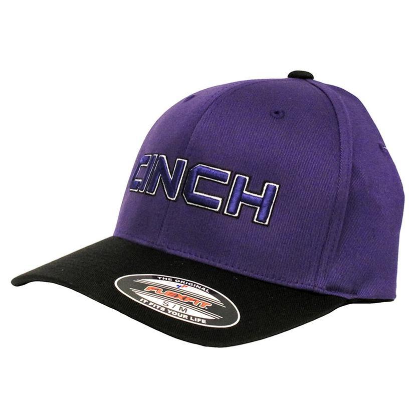 Cinch Logo - Cinch Mens Purple & Black Cap