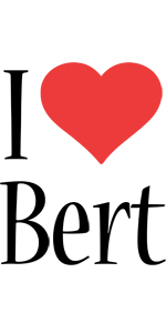 Bert Logo - Bert Logo | Name Logo Generator - I Love, Love Heart, Boots, Friday ...