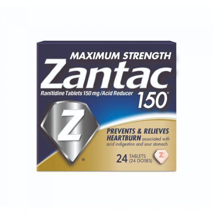 Zantac Logo - Zantac Acid Reducer 150mg Tablets 24ct | Dollar General