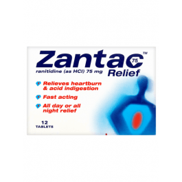 Zantac Logo - ZANTAC 75MG TABS 12PK