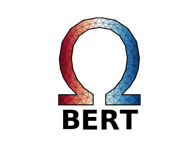 Bert Logo - Meshing the Omega aka. BERT logo — pyGIMLi - Geophysical Inversion ...