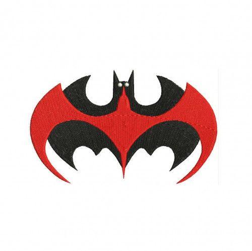 ArtFire Logo - Batman and Robin Logo Machine Embroidery Designs 214