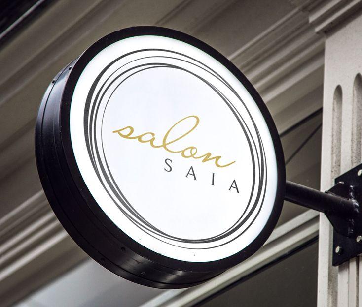 Saia Logo - Hair Salon Graphic Design and Logo Design | Doug Brown Design