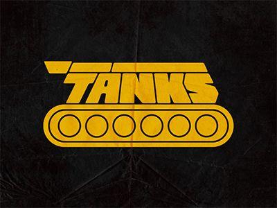 Tanks Logo - Tänks game - logo concept by Alexander Koste | Dribbble | Dribbble