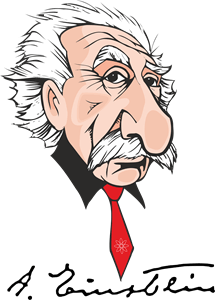 Einstein Logo - Caricatura Einstein Logo Vector (.CDR) Free Download