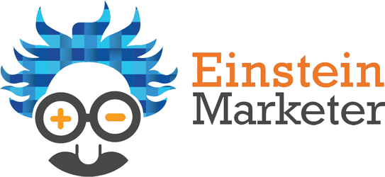 Einstein Logo - Home - Einstein Marketer