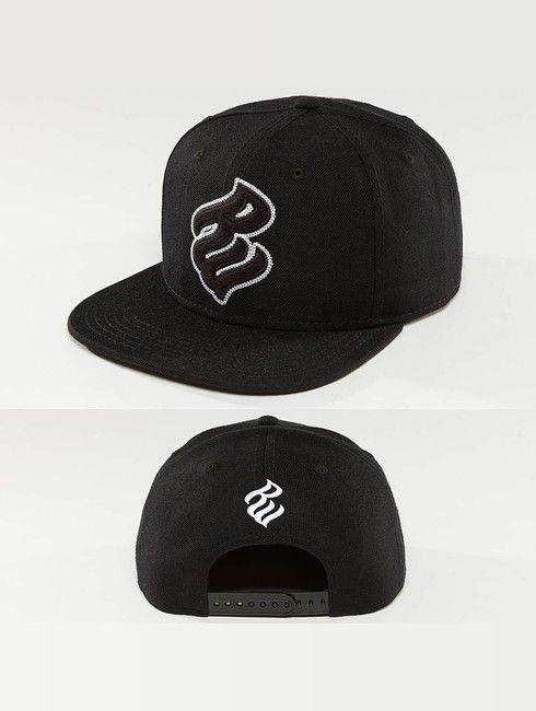 Rocawear Logo - Rocawear / Snapback Cap Big Logo in black - Streetjoy - streetwear ...