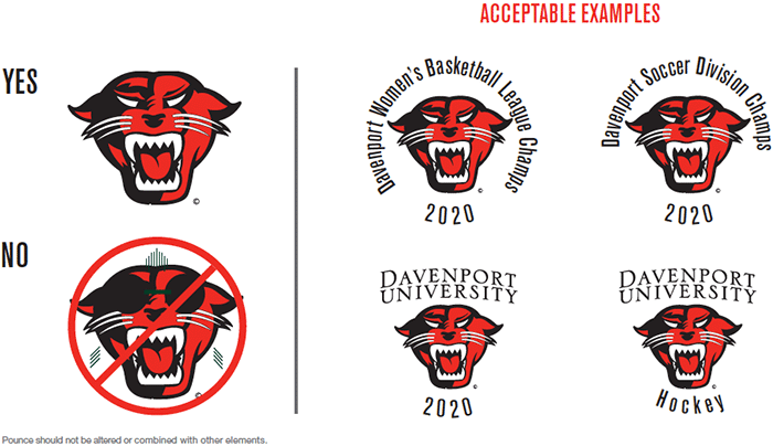 Davenport Logo - Mascot | Davenport University
