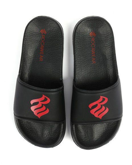 Rocawear Logo - Buy Rocawear Logo Slides Men's Footwear from Rocawear. Find Rocawear ...