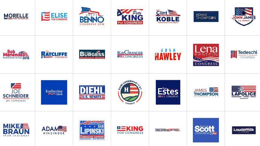Politician Logo - US midterm elections logos compiled into searchable database