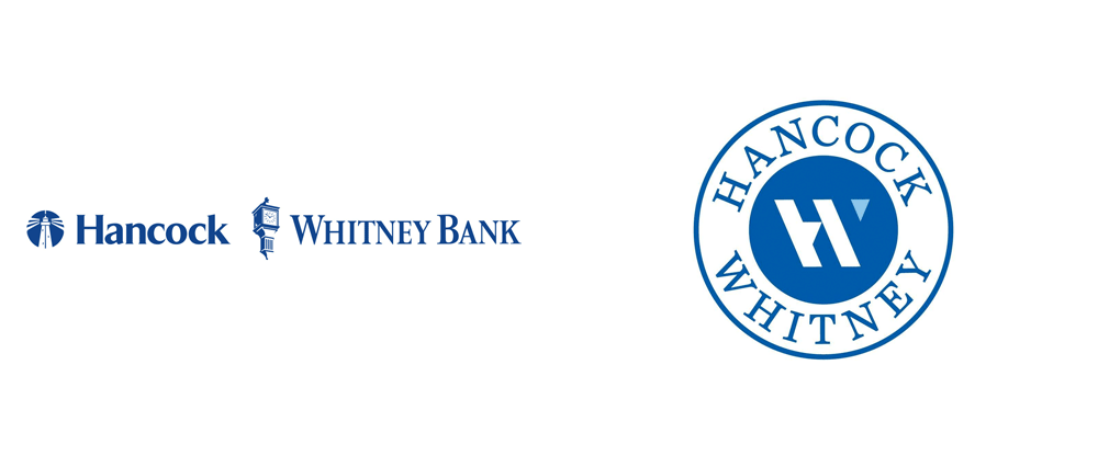 Whitney Logo - Brand New: New Logo for Hancock Whitney Bank