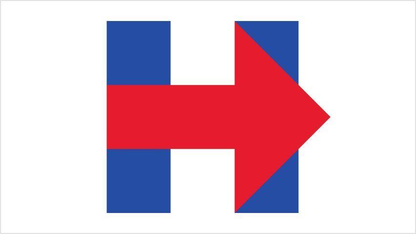 Clinton Logo - Trump may have won 