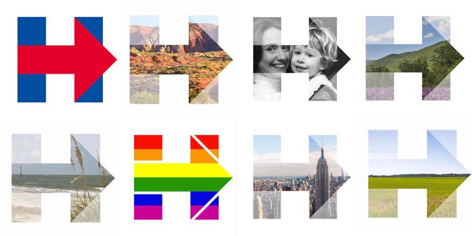 Clinton Logo - It's official: Hillary Clinton's logo is actually perfect — Quartz