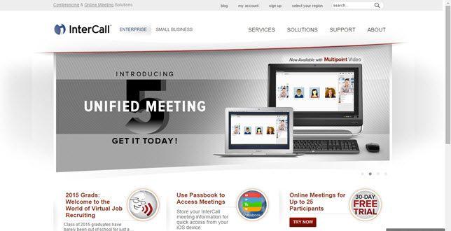 InterCall Logo - Find Your Conferencing and Collaboration Solutions on InterCall.com